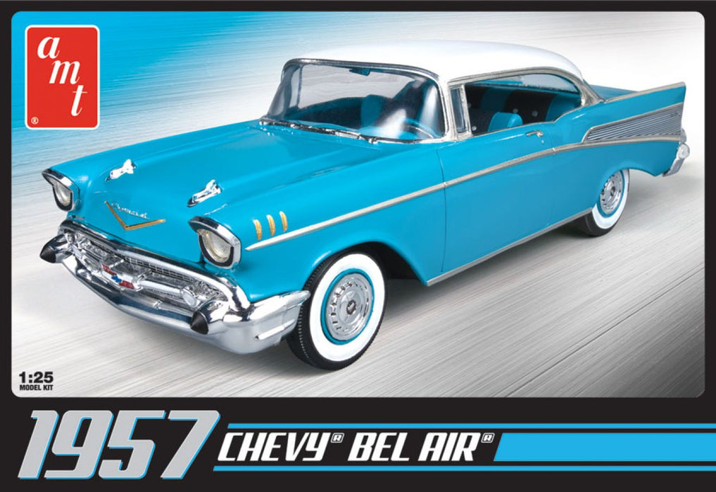 amt 638 1/25 1957 Chevy Bel Air Skill Level 2 Model Kit
