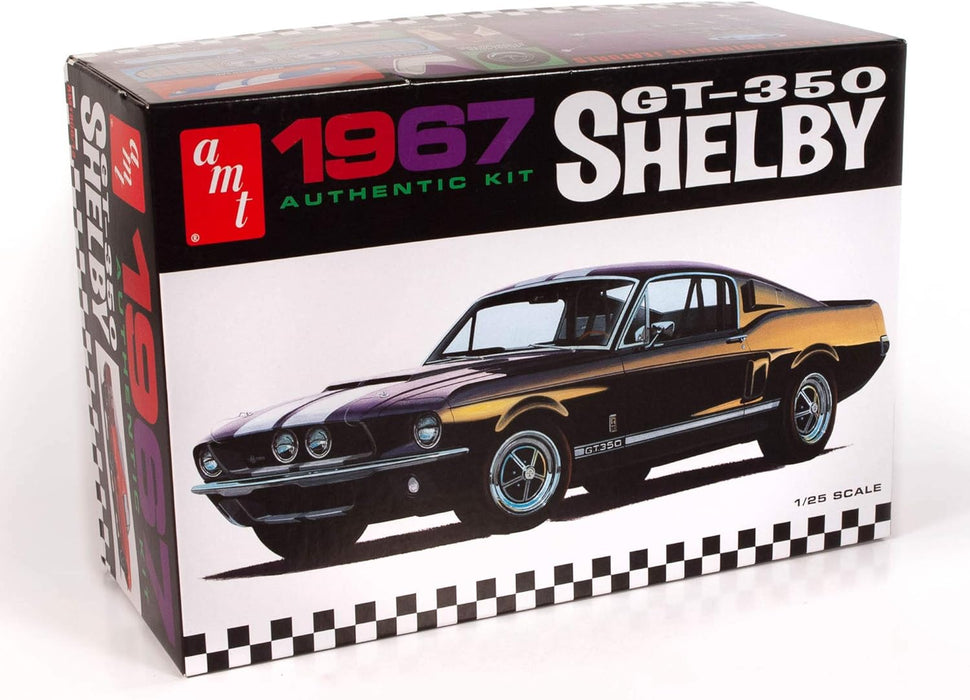 amt 800 1/25 1967 Shelby GT350 Mustang Skill Level 2 Model Kit