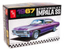 amt 981 1/25 1967 Chevy Impala SS Model Kit