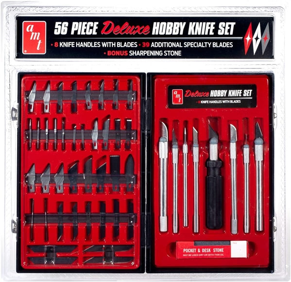 amt BT004 56 Piece Deluxe Hobby Knife Set
