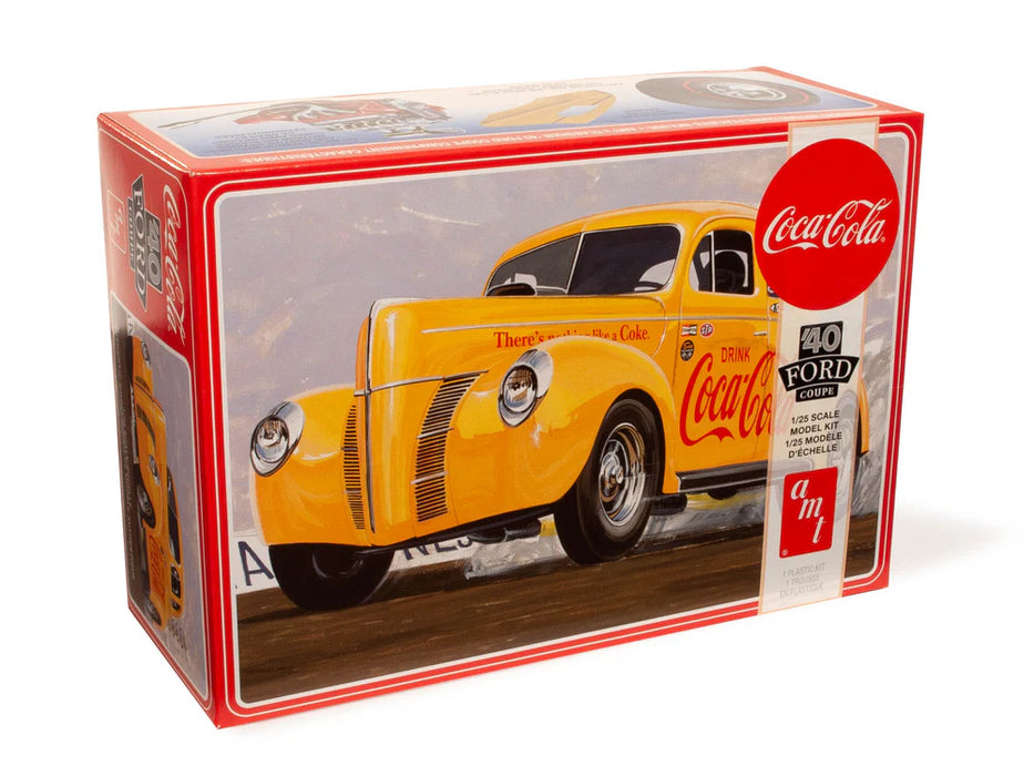 amt 1346 1/25 1940 Ford Coupe (Coca-Cola) Level 3 Model Kit