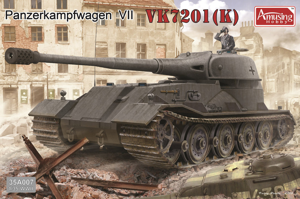 Amusing Hobby 35A007 1/35 Panzerkampfwagen VII VK72.01(K) Tank Model Kit