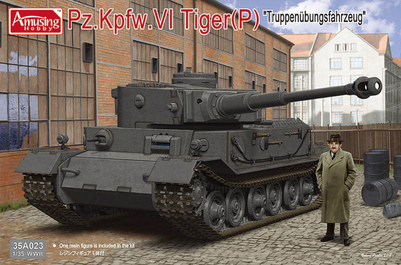 Amusing Hobby 35A023 1/35 Panzer. Kpfw.VI Tiger P Troop Training Vehicle Model Kit