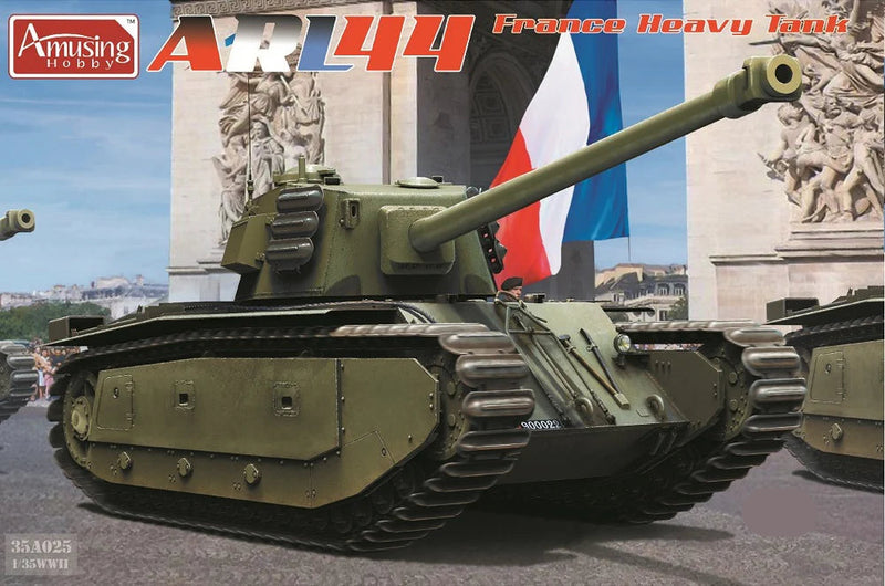 Amusing Hobby 35A025 1/35 ARL44 French Heavy Tank Model Kit