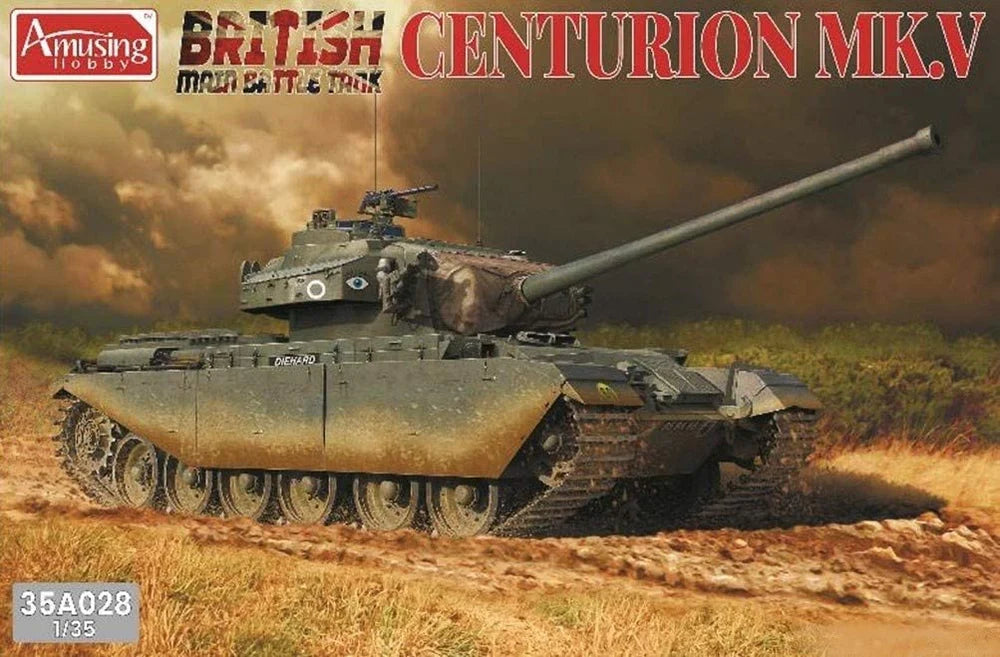 Amusing Hobby 35A028 1/35 British MBT Centurion Mk.5 Main Battle Tank Model Kit