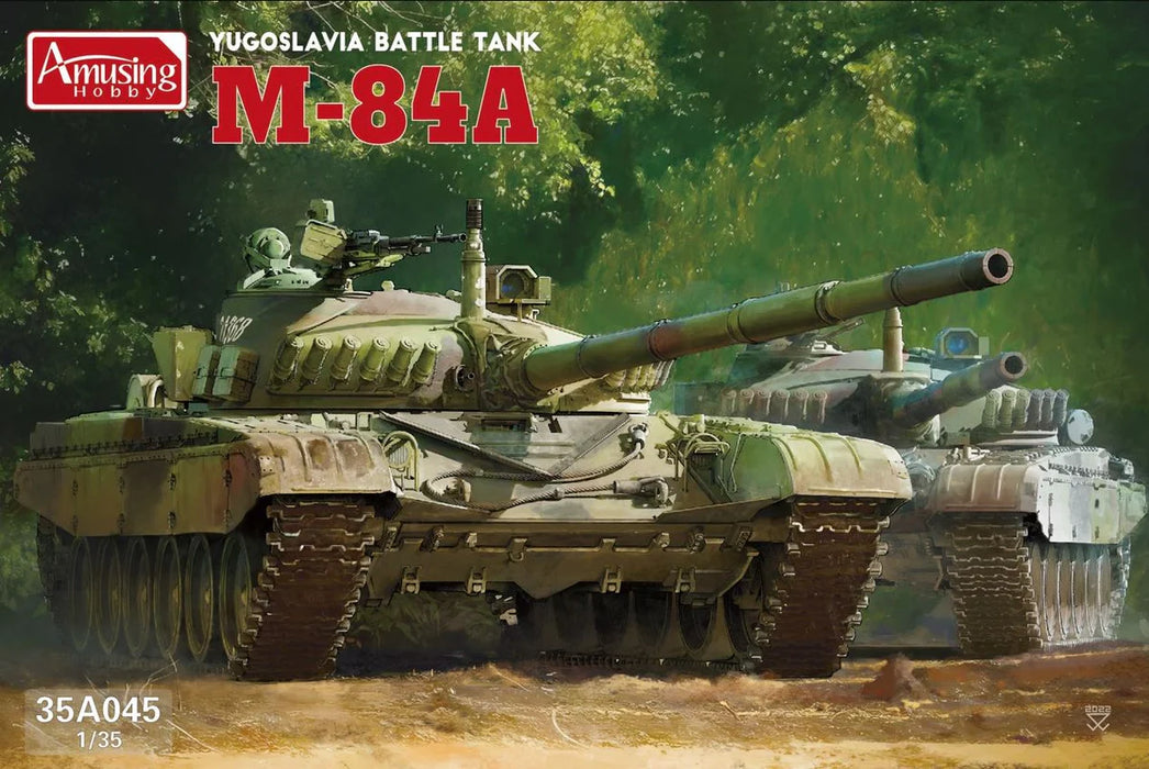 Amusing Hobby 35A045 1/35 M-84A Yugoslavia Main Battle Tank Model Kit