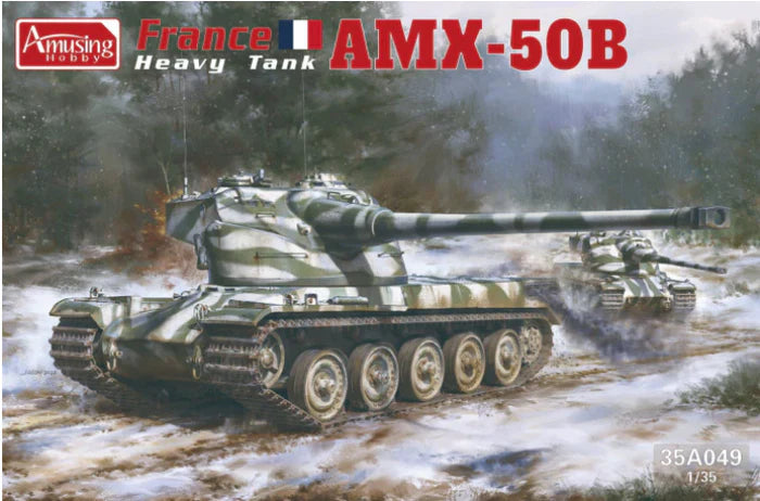 Amusing Hobby 35A049 1/35 AMX-50B France Heavy Tank Model Kit