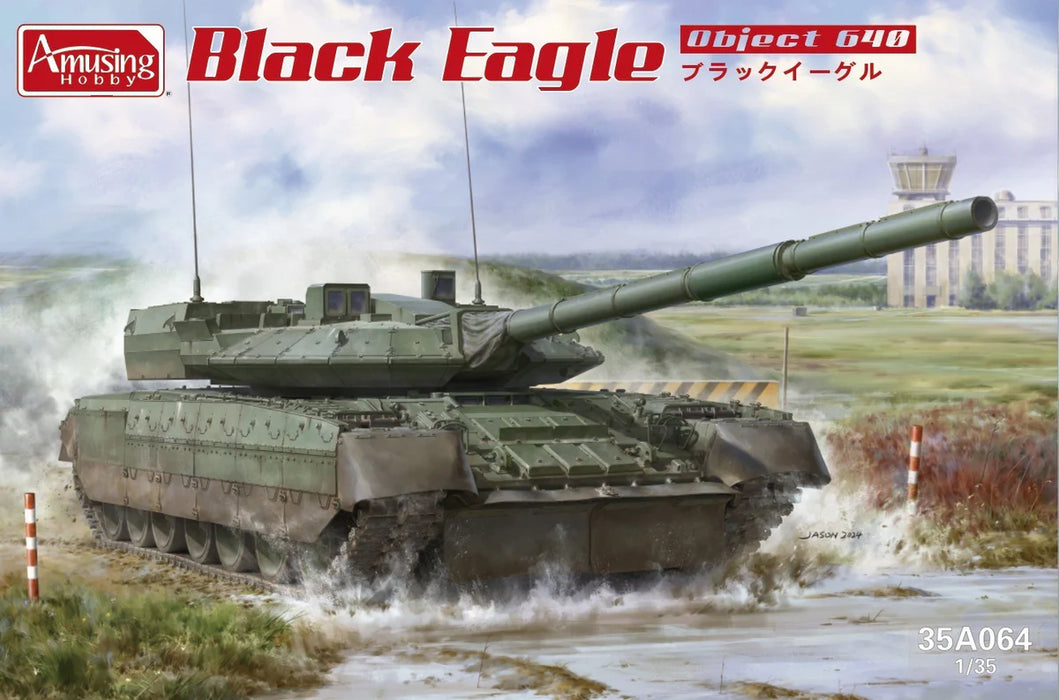 Amusing Hobby 35A064 1/35 Black Eagle Object 640 Tank Model Kit