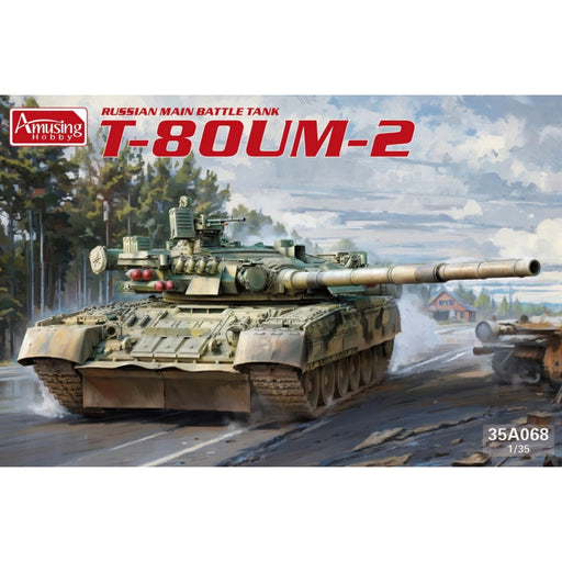 Amusing Hobby 35A068 1/35 T-80UM-2 Russian Main Battle Tank Model Kit