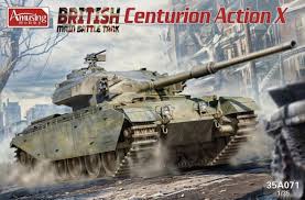 Amusing Hobby 35A071 1/35 British Centurion Action X Main Battle Tank Model Kit