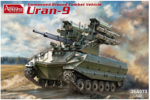 Amusing Hobby 35A073 1/35 Uran-9 Unmanned Ground Combat Vehicle Model Kit