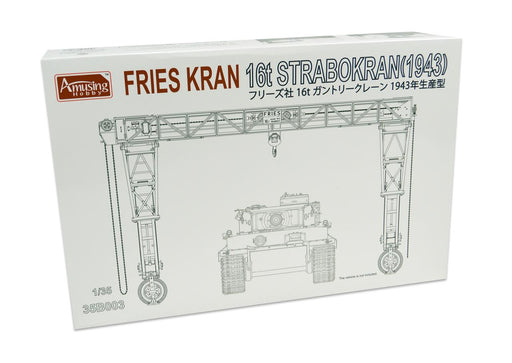 Amusing Hobby 35B003 1/35 Fries Kran 16t Strabokran Gantry Crane Model Kit