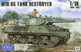 Andys Hobby Headquarters AHHQ-006 1/16 M10 US Tank Destroyer Plastic Model Kit