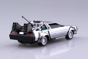 Aoshima 05475 1/43 Delorean From Back To The Future Part I Pullback Model Kit