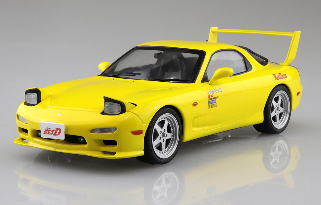 Aoshima 05621 1/24 Initial D Takahashi Keisuke FD3S Mazda RX-7 Model Kit (Comics Vol. 1 Version)