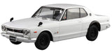 Aoshima 05883 1/32 The Snap Kit #09-B White Nissan Skyline 2000GT-R