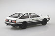 Aoshima 05954 1/24 Initial D Fujiwara Takumi AE86 Trueno Project-D Ver. Model Kit with Figure