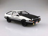 Aoshima 05957 1/24 Initial D Fujiwara Takumi AE86 Trueno Project-D Ver. Model Kit