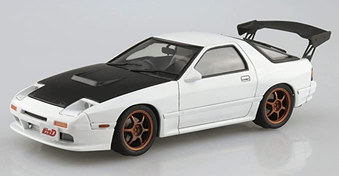 Aoshima 05962 1/24 Initial D Takahashi Ryosuke FC3S Mazda RX-7 (Hakone Battle Ver.) Model Kit