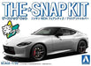 Aoshima 06263 1/32 The Snap Kit #17-D Brilliant Silver Nissan RZ34 Fairlady