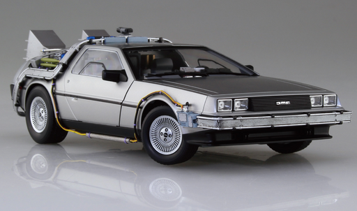 Aoshima 06436 1/24 Movie Mecha Time Machine From Back To The Future Part I Model Kit