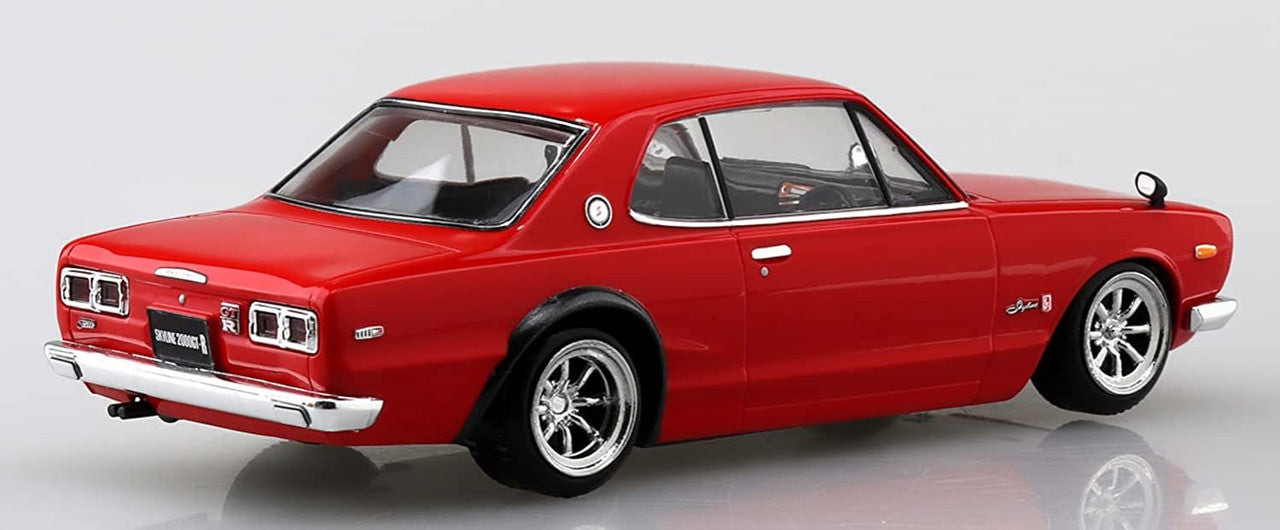 Aoshima 06472 1/32 The Snap Kit #09-SP3 Red Nissan Skyline 2000GT-R