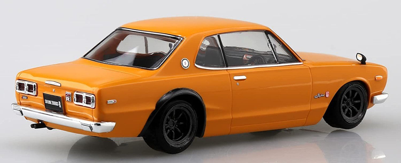 Aoshima 06473 1/32 The Snap Kit #09-SP4 Safari Brown Nissan Skyline 2000GT-R