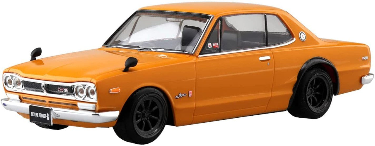 Aoshima 06473 1/32 The Snap Kit #09-SP4 Safari Brown Nissan Skyline 2000GT-R