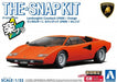 Aoshima 06535 1/32 The Snap Kit #20-C Orange Lamborghini Countach LP400