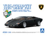 Aoshima 06538 1/32 The Snap Kit #20-F Black Lamborghini Countach LP400