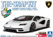 Aoshima 06539 1/32 The Snap Kit #19-A White Lamborghini Countach LPI 800-4