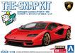 Aoshima 06540 1/32 The Snap Kit #19-B Red Lamborghini Countach LPI 800-4