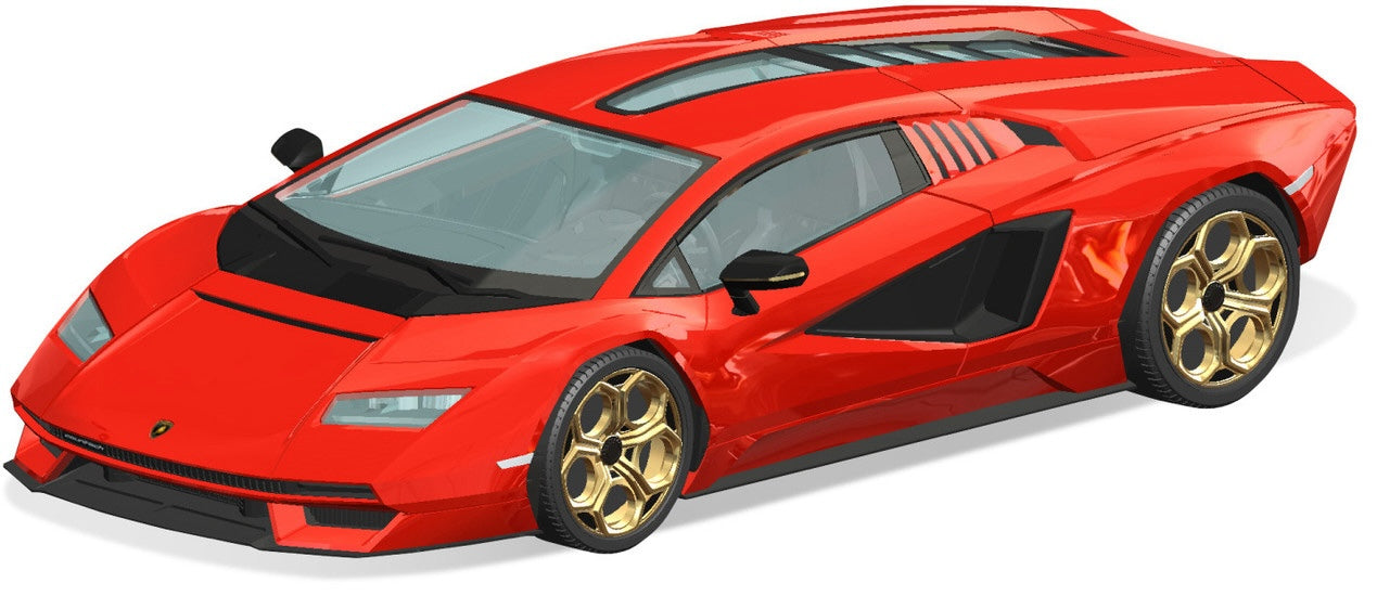Aoshima 06540 1/32 The Snap Kit #19-B Red Lamborghini Countach LPI 800-4