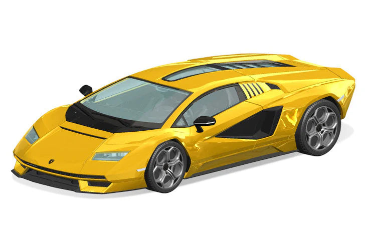 Aoshima 06541 1/32 The Snap Kit #19-C Yellow Lamborghini Countach LPI 800-4