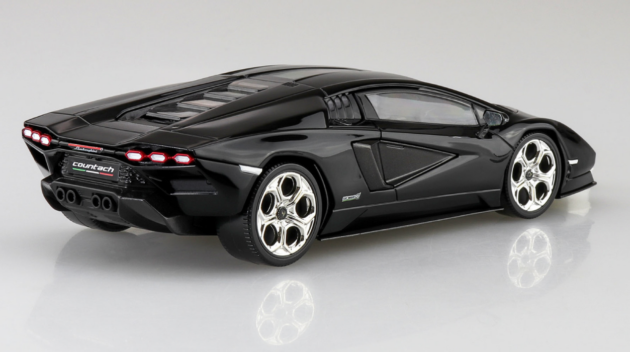 Aoshima 06542 1/32 The Snap Kit #19-D Black Lamborghini Countach LPI 800-4