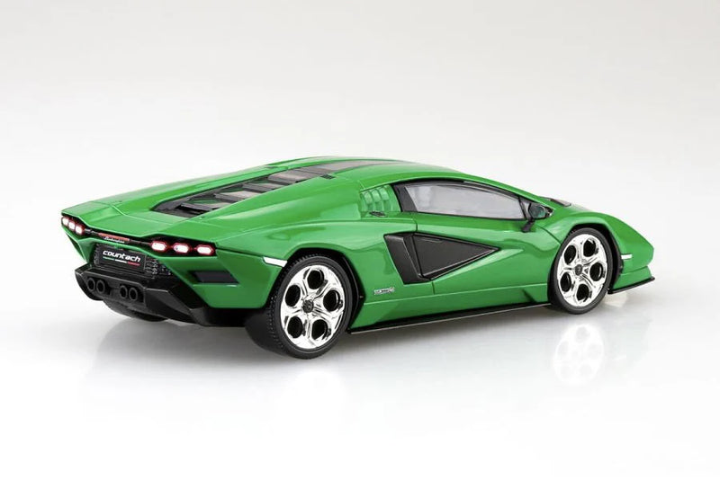 Aoshima 06543 1/32 The Snap Kit #19-E Green Lamborghini Countach LPI 800-4