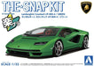Aoshima 06543 1/32 The Snap Kit #19-E Green Lamborghini Countach LPI 800-4