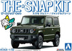 Aoshima 06678 1/32 The Snap Kit #08-SP1 Jungle Green Suzuki Jimny Custom