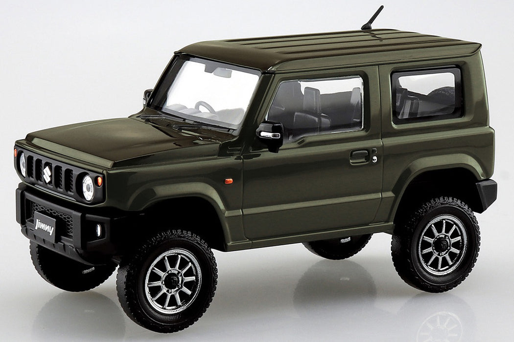 Aoshima 06678 1/32 The Snap Kit #08-SP1 Jungle Green Suzuki Jimny Custom