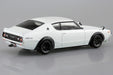 Aoshima 06683 1/32 The Snap Kit #18-SP2 White Nissan C110 Skyline GT-R