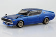 Aoshima 06689 1/32 The Snap Kit #18-SP4 Metallic Blue Nissan C110 Skyline GT-R