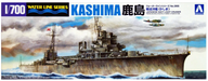 Aoshima 06976 1/700 IJN Kashima Japanese Light Cruiser Waterline Model Kit