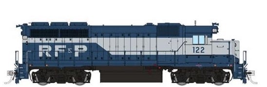 Rapido Trains 40019 HO Scale EMD GP40 Diesel Richmond, Fredericksbeug & Potomac RF&P 122
