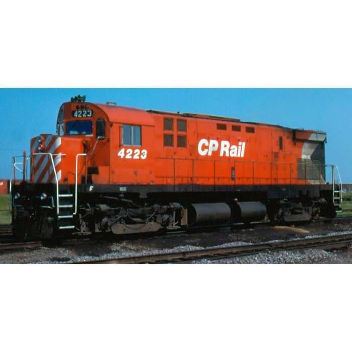 Rapido Trains HO MLW C-424 (DRS-24b) CP Rail - Action Red (8" Stripes)