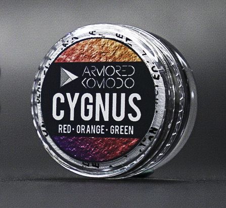 Armored Komodo Pigments 2002 Chromaflair Cygnus (Red-Orange-Green) .5grams