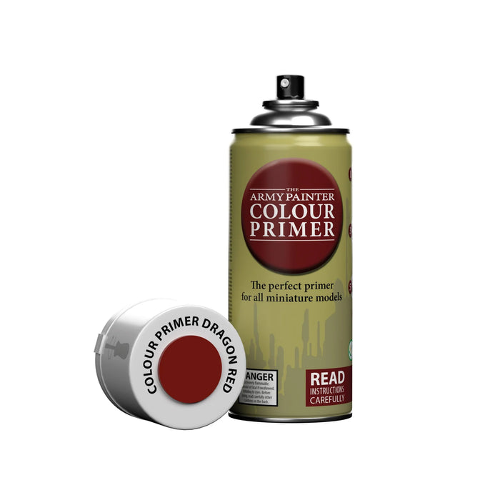 The Army Painter CP3018S Colour Primer: Dragon Red 400ml Spray