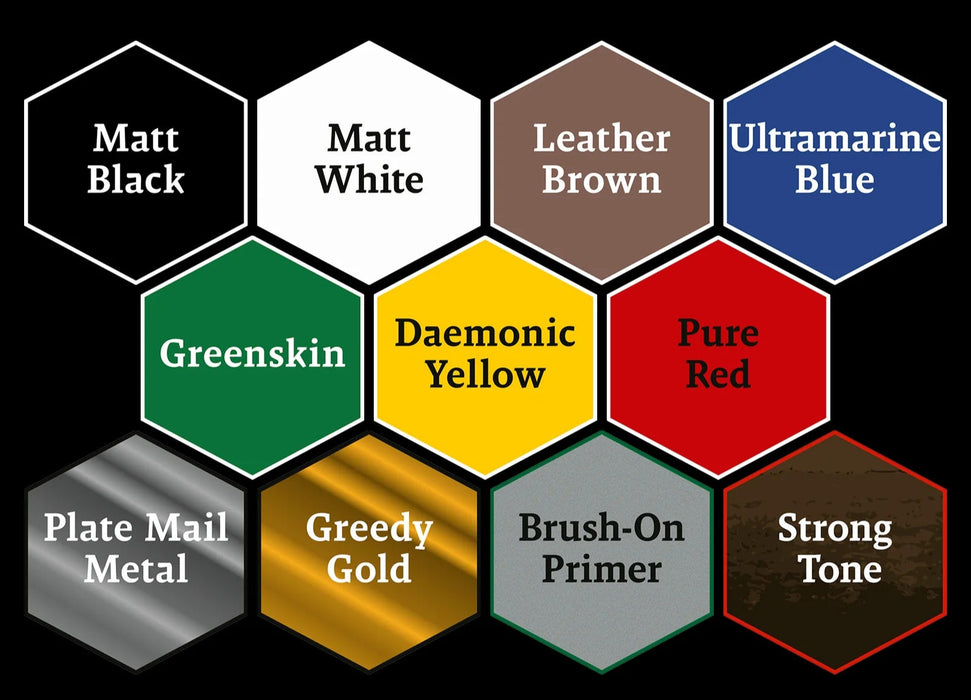The Army Painter WP8066P Acrylic Warpaints Fanatic: Starter Paint Set