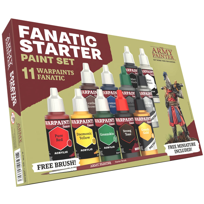 The Army Painter WP8066P Acrylic Warpaints Fanatic: Starter Paint Set