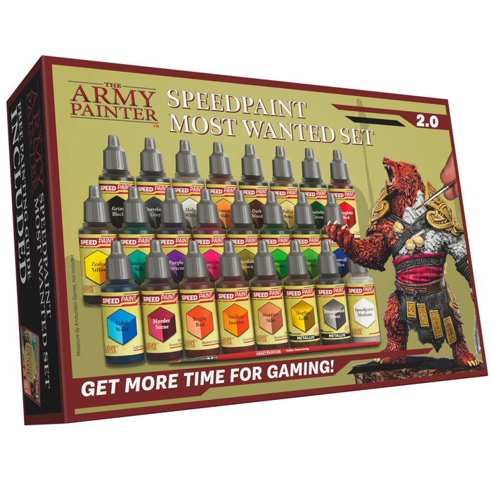 The Army Painter WP8071P Acrylic Speedpaint Most Wanted Set 2.0