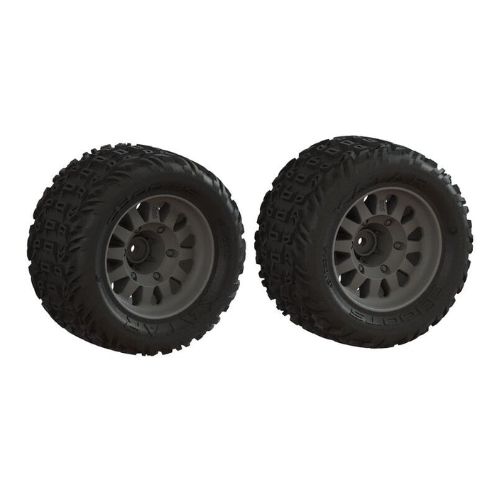 ARRMA 1553 DBOOTS KATAR Tires and Wheels 1 Pair